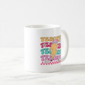 Mok van de leraar, kleurrijke Mok van de leraar (Voorkant rechts)