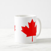mok van de liefde Canada Day-vlag koffiethee (Voorkant rechts)