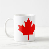mok van de liefde Canada Day-vlag koffiethee (Links)