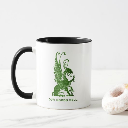 Mok van de Logo van Furneaux-Hoefle (Met donut)