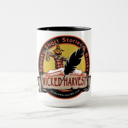 Mok van de Logo van Wyed Harvest MI (Midden)