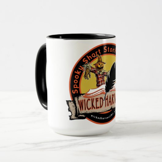 Mok van de Logo van Wyed Harvest MI (Voorkant links)