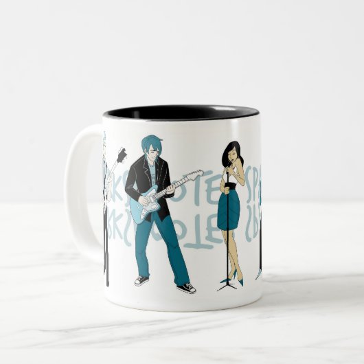 Mok van de losschutter - de Band (Voorkant links)