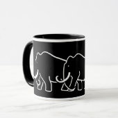 Mok van de Mammoth Family (Voorkant links)