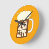 Mok van de Man van bier Vierkante Klok (Hoek)