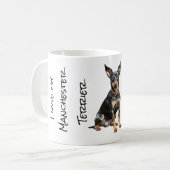 Mok van de Manchester Terrier (Voorkant links)