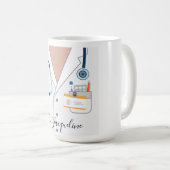 mok van de mantel van de arts (Voorkant rechts)