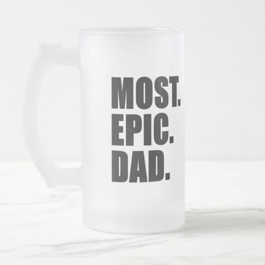 Mok van de meeste epic Pap Beer (Links)