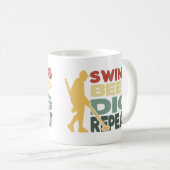 Mok van de metaaldetector Swing Beep Dig Herhaal F (Voorkant rechts)