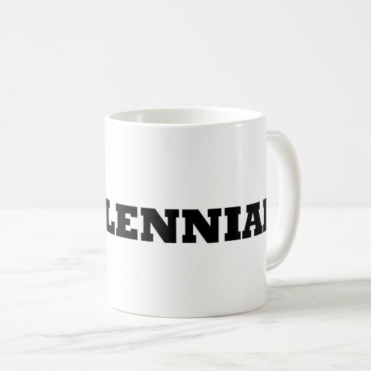 Mok van de Millenniumgeneratie (Voorkant rechts)