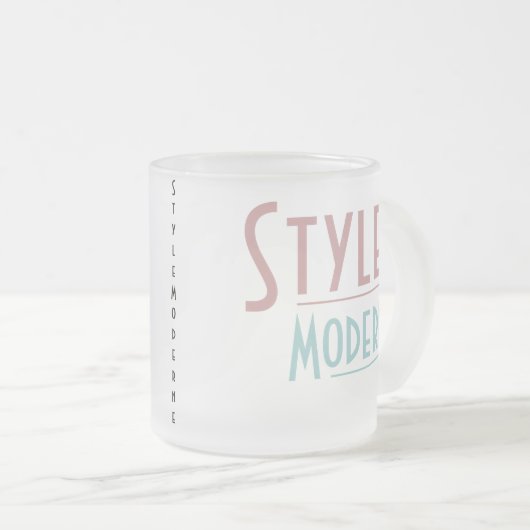 MOK VAN DE MODERNE STYLMODERNE (gevorst glas) (Voorkant rechts)