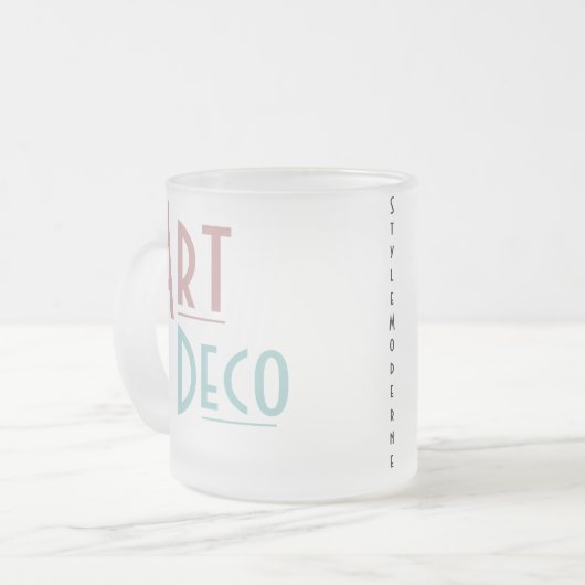 MOK VAN DE MODERNE STYLMODERNE (gevorst glas) (Voorkant links)