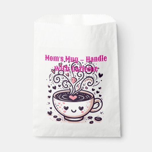 Mok van de moeder - omgaan met cafeïne bedankzakje (Voorkant)
