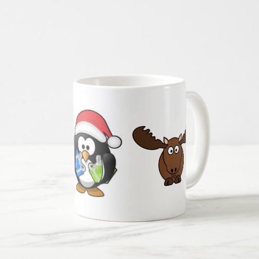 mok van de molen en pinguïn (Voorkant rechts)