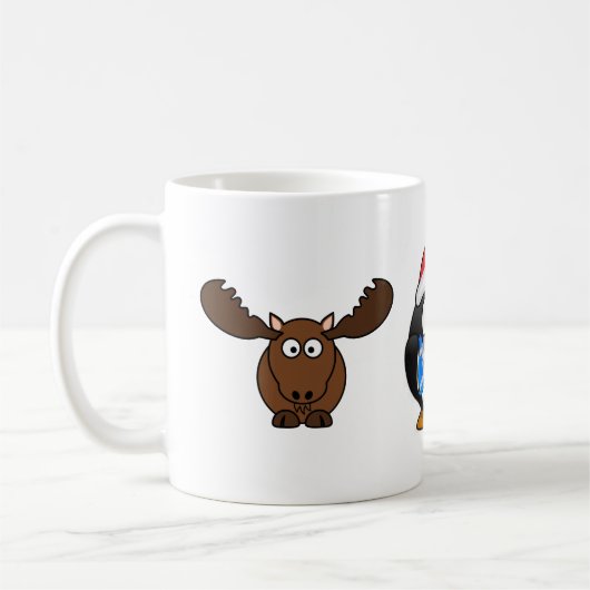 mok van de molen en pinguïn (Links)