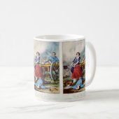 mok van de 'Molly Pitcher'-revolutionaire oorlog (Voorkant rechts)