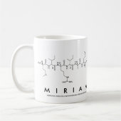 Mok van de naam Miriam peptide (Links)