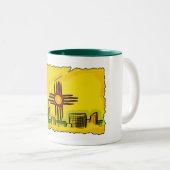 Mok van de New Mexico Artistic State Flag (Voorkant rechts)