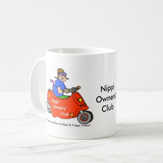 Mok van de Nippi OEigenaarsclub (Voorkant links)