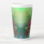 Mok van de noordelijke rode kardinaal van de vogel (Voorkant)