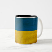 Mok van de Oekraïense vlag (Voorkant rechts)