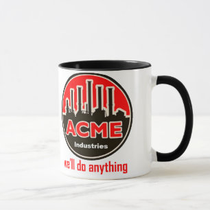 mok van de officiële acme - industrie koffie