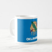 Mok van de Oklahoma State Flag Coffee Cup (Voorkant links)