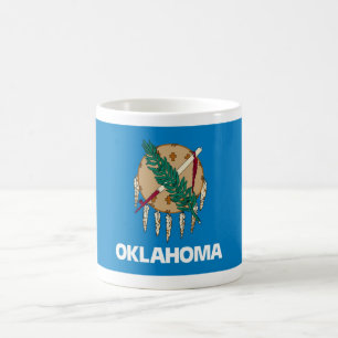 Mok van de Oklahoma State Flag Coffee Cup