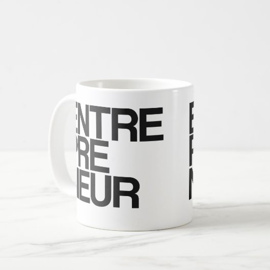 Mok van de ondernemer Coffee (Voorkant links)