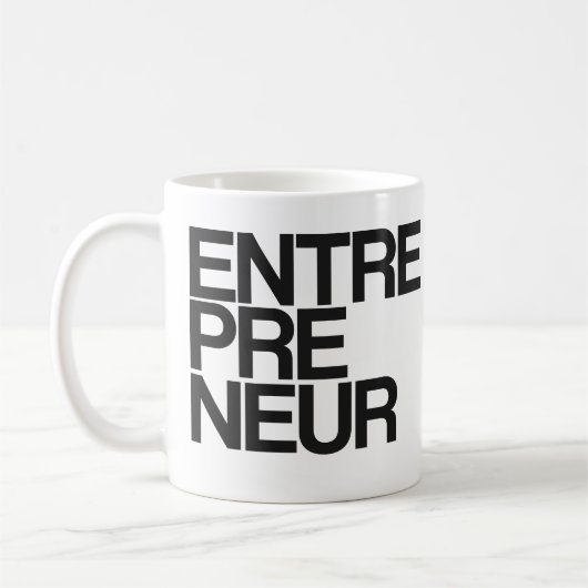 Mok van de ondernemer Coffee (Links)