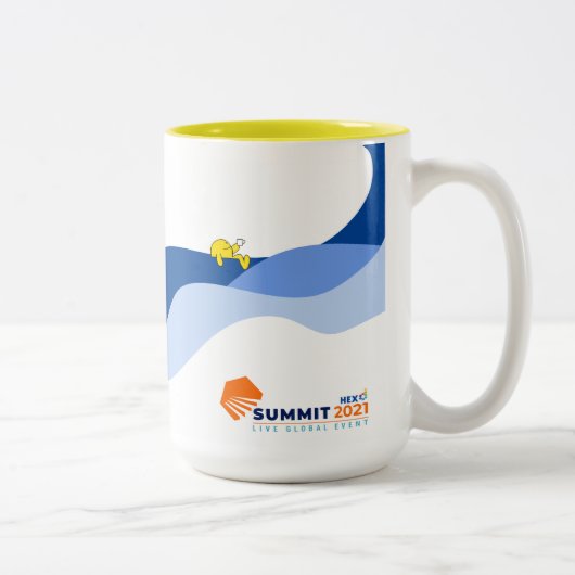 Mok van de Owl Summit voor Lisa (Rechts)