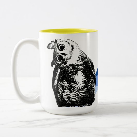 Mok van de Owl Summit voor Lisa (Links)