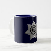 Mok van de penningkaart SILVER-Coffee (Voorkant links)