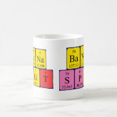 Mok van de periodieke zinsnede Banana-split (Center)