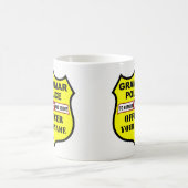  Mok van de politie van Grammar (Center)