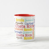 Mok van de provincies Costa Rica Coffee (Midden)