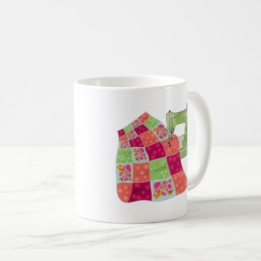 Mok van de quiltnaaimachine (Voorkant rechts)