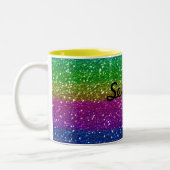 Mok van de regenboog van Glitter (Links)