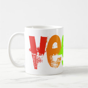 Mok van de Regenboogregenboog van Vegan Grunge