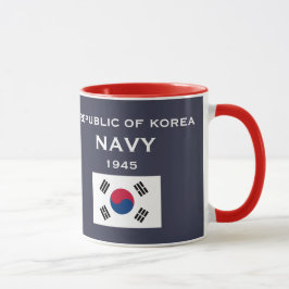 Mok van de Republiek Korea 한 컵 국 marinesnossement 