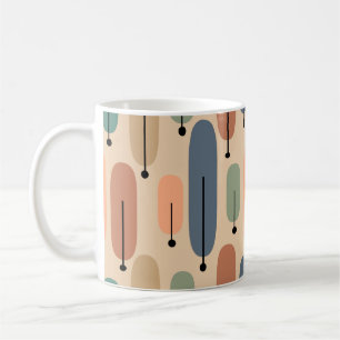 Mok van de Retro Coffee van atoombomen