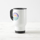 Mok van de Retro-regenboog in het meer K (Voorkant links)
