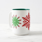 Mok van de Rode Kerst van de Rode Kerst van kind S (Voorkant links)