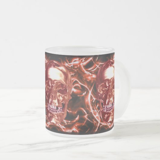 Mok van de rode roodschedel (Voorkant rechts)