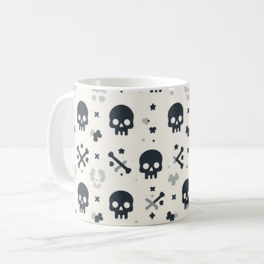 Mok van de schedel en de kruisbeenderen (Voorkant links)