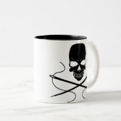 Mok van de schedel en de naalden (Voorkant rechts)