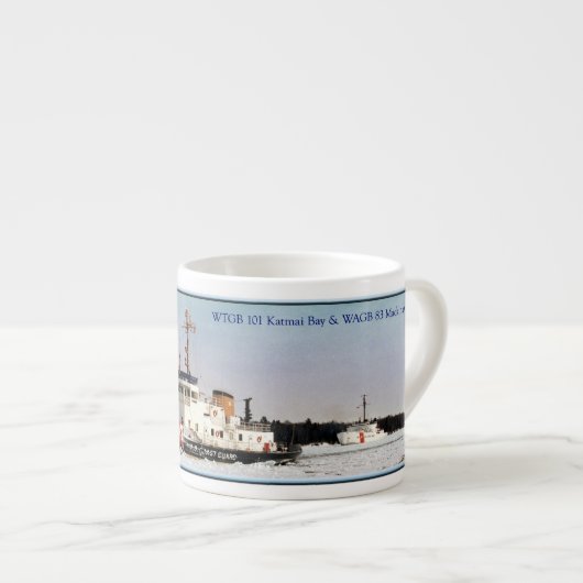 Mok van de Sint-Marys-rivier de espresso (Voorkant rechts)