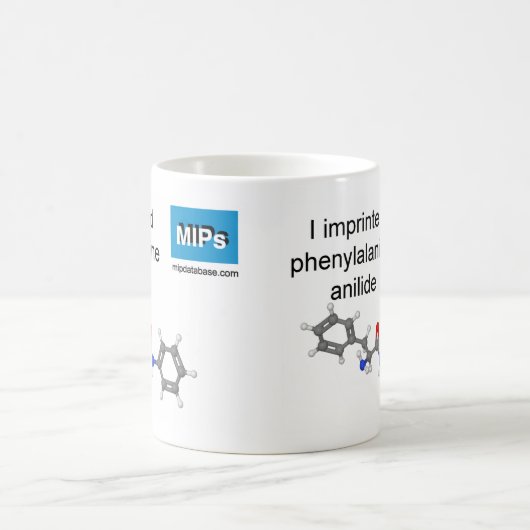 mok van de sjabloon van fenylalanine anilide (Center)