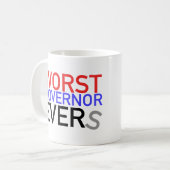 Mok van de slechtste gouverneur (Voorkant links)