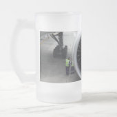 Mok van de snijmachine, gevriesdroogd glas (Links)